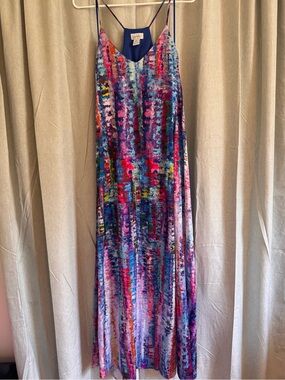 sachin and babi light blue dress Anthropologie A-Line Maxi Dresses main image 1